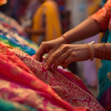 Importance of purchasing new sarees or fabrics for Festival