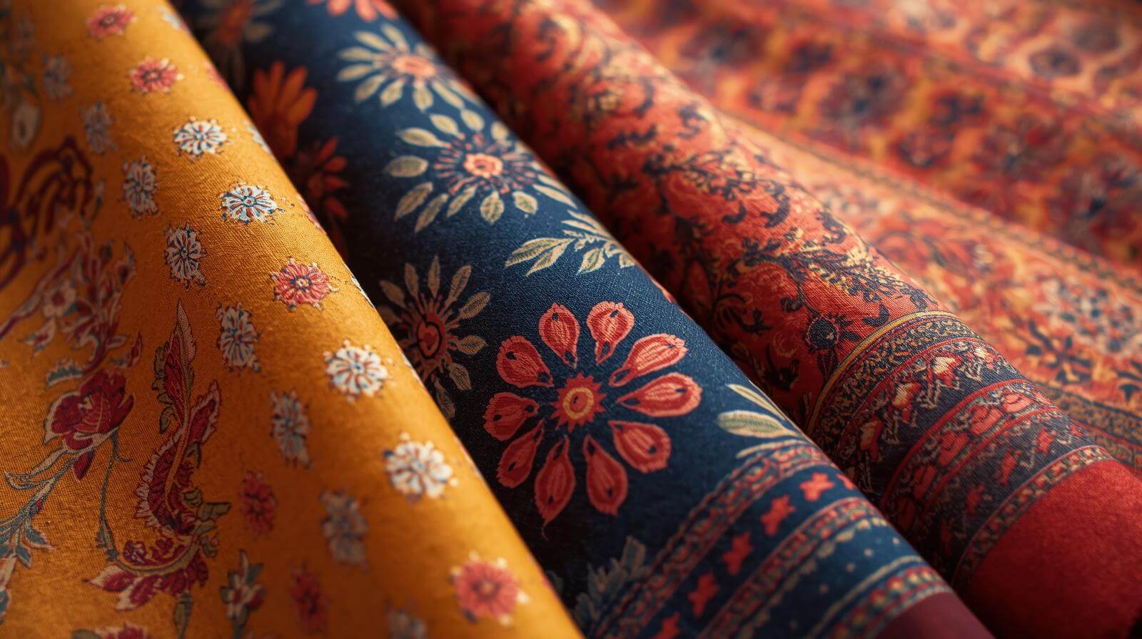 Hand Block Printed Sarees for Youth