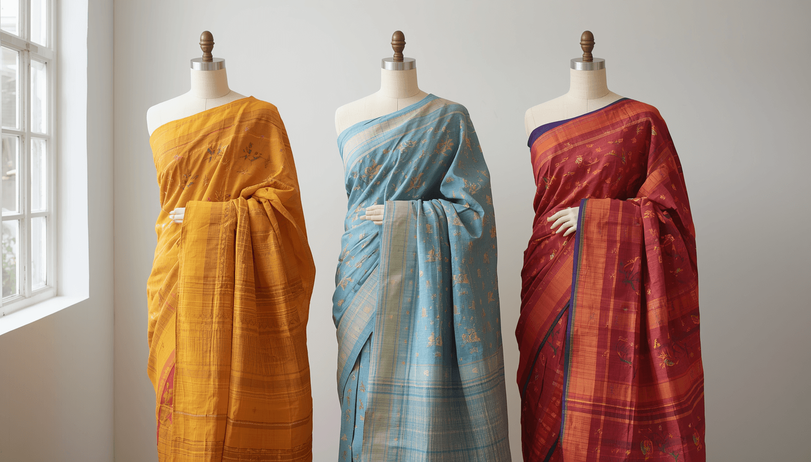 Mulmul, Linen or Pure Cotton Which Hand Block Saree Is Right for You